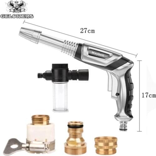 High Pressure Water Gun Metal Water Gun High Pressure Power Car Washer Spray Car Washing Tools Garden Water Jet Pressure Washer