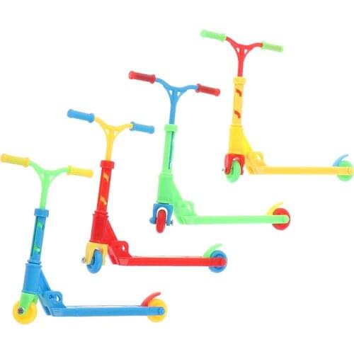 Mini Toy Two Wheel Scooter Childrens Educational Toys Fingerboard Scooter Bike Finger Scooter For Child Gift