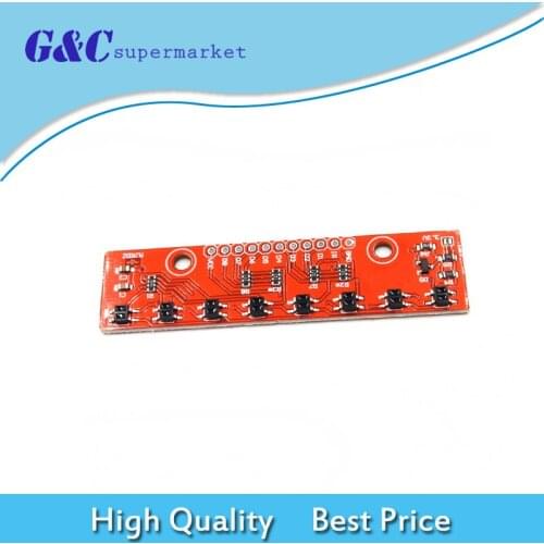Tracking Module Infrared Detection Sensor Module DIY For Arduino 8-Channel Infrared Detector Hunt Module 8bit diy electronics