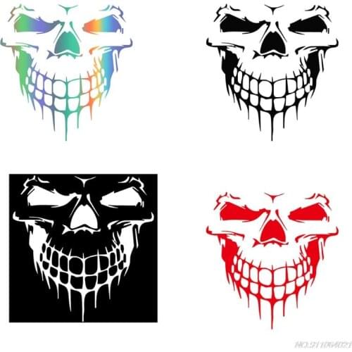 Halloween Wall Floor Sticker Horror Wall Stickers Skull Window Home Decoration Decal Party Styling Exterior Accessories Dropship