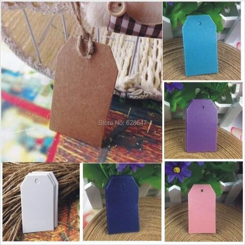 2015 New kraft gift tags Blank Brown Kraft Paper tags Marked Blank Card Hand Draw Tags Labeled Card Flower head rectangle