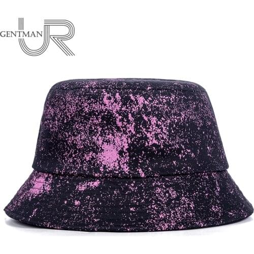 New Fashion Unisex Bucket Hats Starry Sky Small Floral Printing Cap For Women Outdoor Streetwear Summer Sun Hat Male Panama Cap