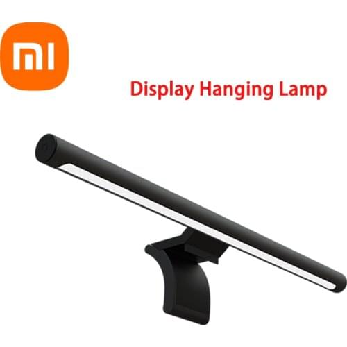 Xiaomi Mijia Display Hanging Lamp Ra90 Wireless Control USB Supply Adjustable Brightness Magnetic Rotation Foldable Table Lamp
