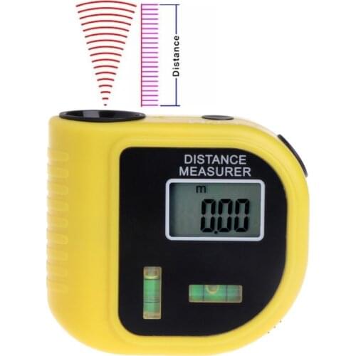Mini Handheld Rangefinder Electronic Laser Distance Meter 18M Digital Tape Measure Area Angle Ruler Tester Tool U4LB