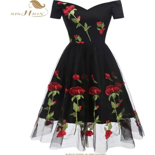 Sishion Summer Dresses With Lace