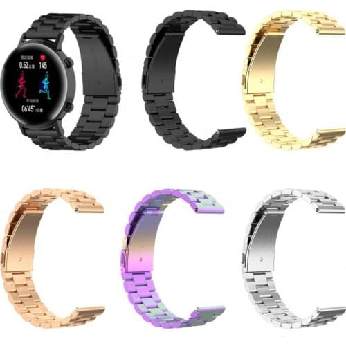 Replacement Stainless Steel Smart Watch Strap Band for Honor Magic Watch2 42mm Wearable Devices Smart Accessories