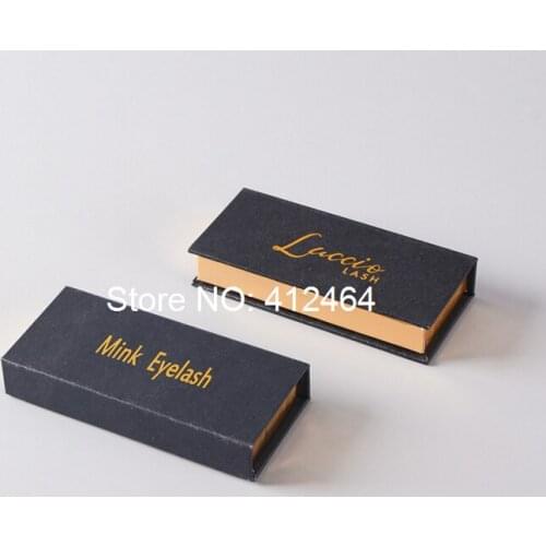 Packaging box private brand eyelash wholesale 3D binding eyelash flash box custom eyelash makeup box