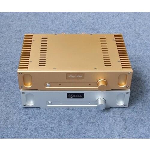 Finished stereo power AMP Gold seal classA Amplifier 15W+15W Base on Hood 1969 circuit