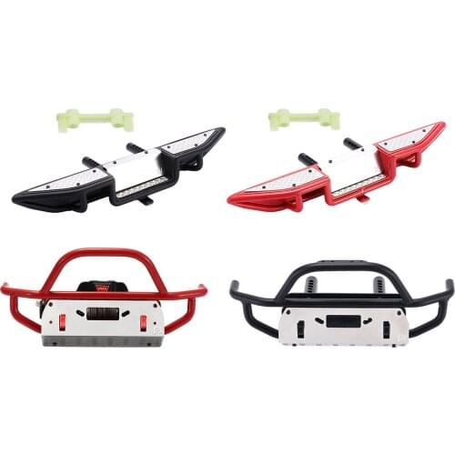 1/10 RC Bumper for SCX10 III JEEP Wrangler BRONCO Chevrolet K5 Vehicles Crawler Car Model Spare Parts