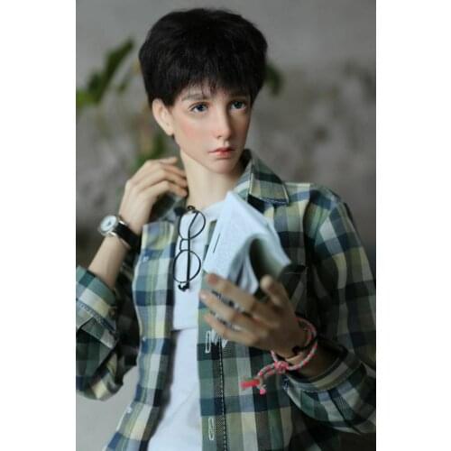 1/4 BJD / SD beautiful doll for boy Arsene 44 cm rubber jointed doll free eyeball