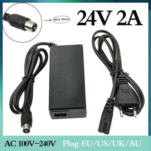 1 pc best price 24V 2A lead-acid battery charger electric scooter 24 volt ebike wheel loader charger golf cart charger for lawn