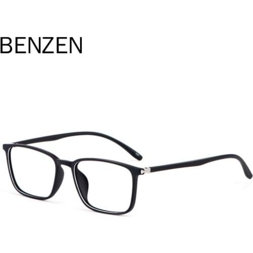 BENZEN Prescription Eyeglasses Frame Men Ultralight TR90 Myopia Optical Glasses Frame Women Clear Eyewear Frame Korea 5289
