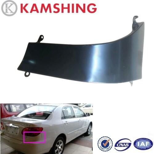 CAPQX For Corolla EX 2007-2012 Rear Taillight Tail Lamp Trim Cover Plate Trunk Rear Headlamp Lower Shell Garnish Protector Hood