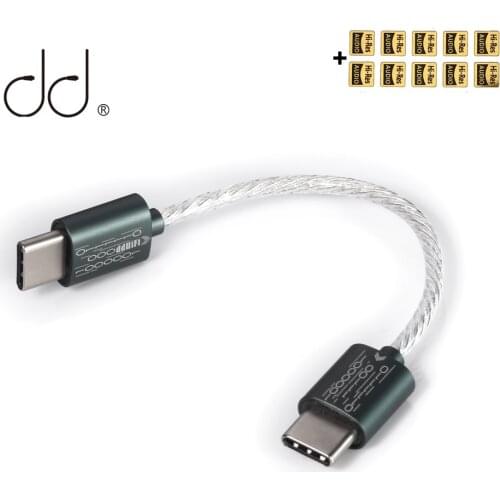 DD ddHiFi All-New Upgraded TC05 TypeC to TypeC Data Cable, Connect USB-C Decoders /Music Players with Smartphones/Computer