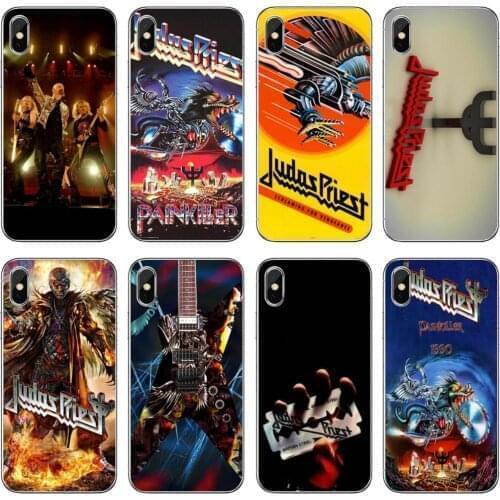 For Xiaomi Redmi 2 S2 3 3S 4 4A 5 5A 5 6 6A 7A 9 9T 9C 9A Pro Pocophone F1 Housing Halford-Judas-Priest-Rock-Band-Logo