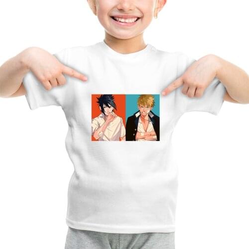 Anime Naruto T Shirt Kids Clothes Short Sleeve Children Kawaii Clothing Kid Girl Print Tshirt New Fashion Boys Kids Girls Tops