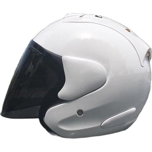 Hot Sale White Color Helmet Half Helmet Open Face Helmet Unisex Motorcycle Helmet Casque In Summer Fall Season Capacete