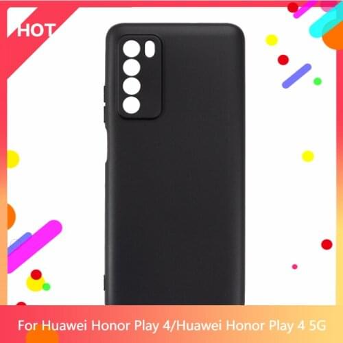 Honor Play 4 Case Matte Soft Silicone TPU Back Cover For Huawei Honor Play 4 5G Phone Case Slim shockproof