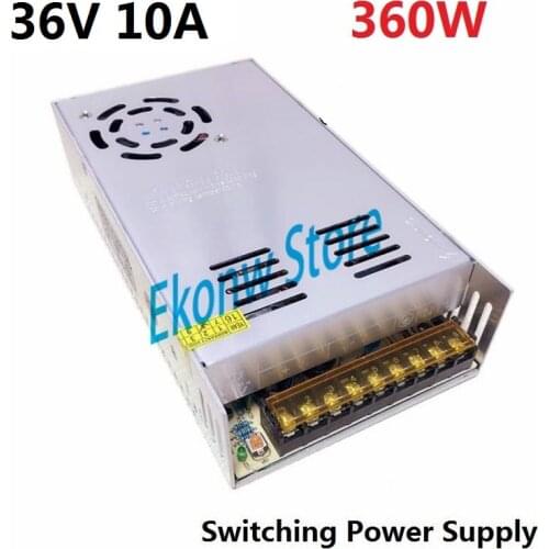 360W 36V 10A Switching Power Supply Factory Outlet SMPS Driver AC110-220V DC36V Transformer for LED Strip Light Module Display