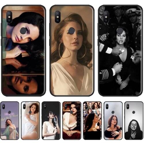 Lana Del Rey Phone Cases For Xiaomi Redmi 7 9t 9se k20 mi8 max3 lite 9 note 8 9s 10 pro Soft Silicone Shell Cover Funda