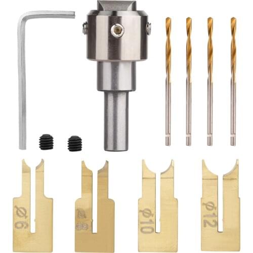 Wood Drilling Center Drill Bit Woodworking Milling Cutter Drills Bit Set Carbide 6-25mm Woodworking Molding Tool Bit Drills