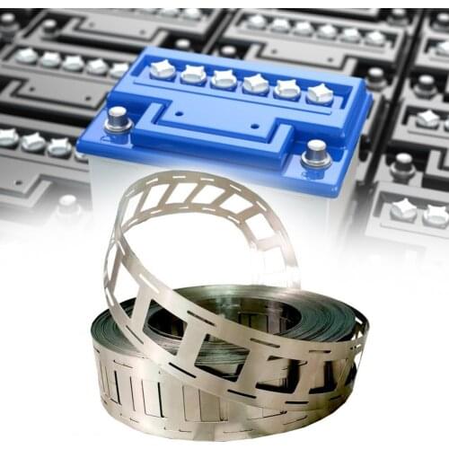 5m Nickel Strip Corrosion-resistant Low Loss Anti-rust Stable 18650 Multi-purpose Nickel Soldering Tabs for Battery Pack Tools