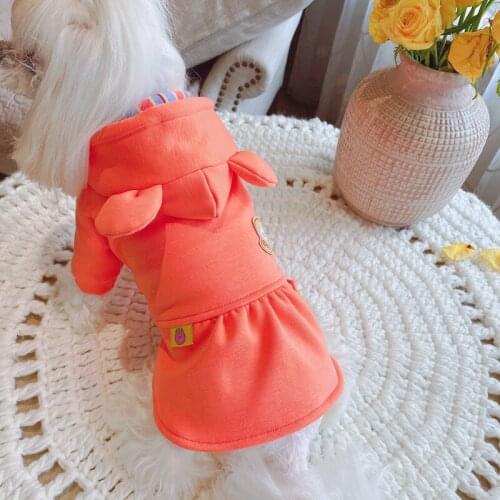 2020 New Winter Dog Dress Chihuahua Doggy Puppy Small Dog Costume Yorkshire Clothes Poodle Pomeranian Bichon Pet Clothing Skirt