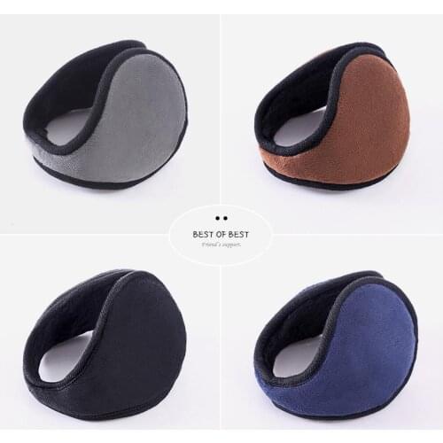 ZITY Unisex Solid Winter Earmuffs Women Men Ear Cover Protector Thicken Plush Soft Warm Earmuff Warmer Apparel Accessories