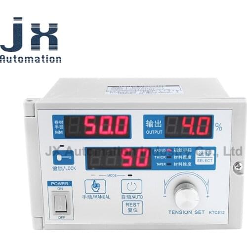 Semi-automatic Taper Tension Controller KTC812 Magnetic Powder Brake Tension Controller