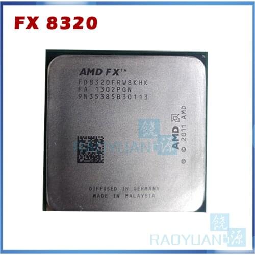 AMD FX-Series FX-8320 FX8320 FX 8320 3.5 GHz Eight-Core CPU Processor FD8320FRW8KHK Socket AM3