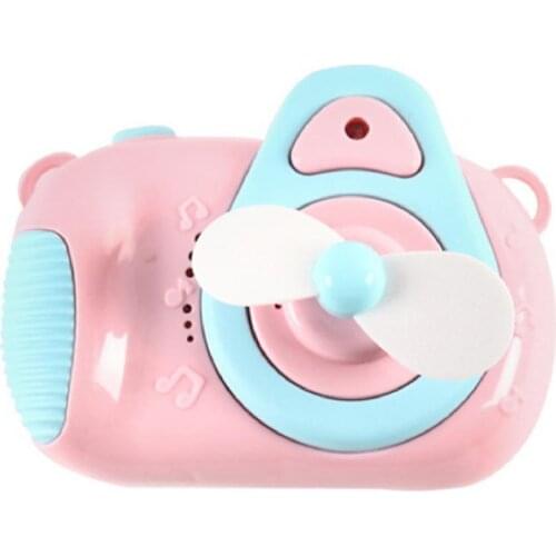 Bubble Machine Bright Color Operate Easily Plastic Indoor Outdoor Bubble Toy for Toddlers