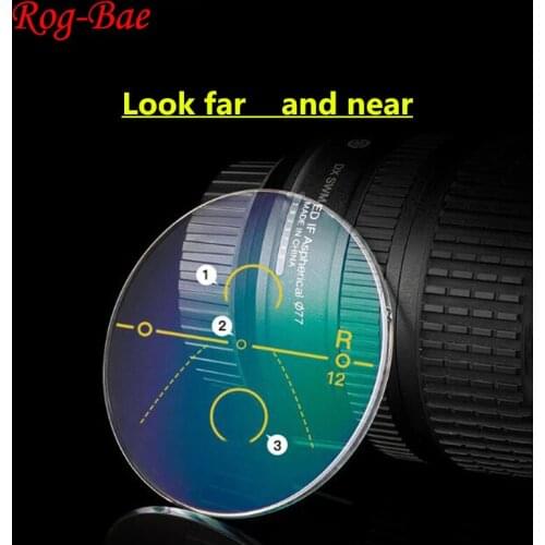 High quality 1.56 1.61 1.67Progressive Multifocal Lenses Prescription Myopia Hyperopia Resistance Short Middle Far Lens