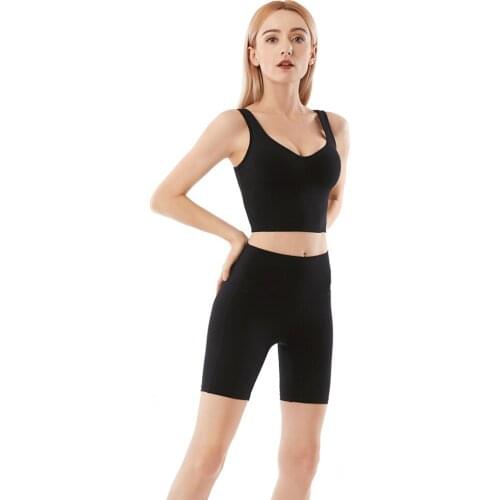 Women Yoga Set Seamless High Waist Flexible Breathable Short Sleeve Pants Workout Clothes for Women Sports Gym Clothing Fitness