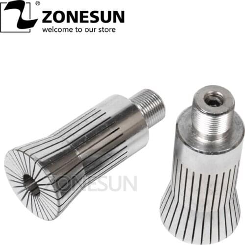 ZONESUN capping head for new Perfume cap crimping machine capper, metal cap press machine capping machine