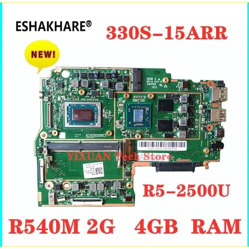 100% Brand new original for Lenovo ideapad 330S-15ARR notebook motherboard with R5- 2500U R540M/2G 4GB RAM 330S-ARR motherboard