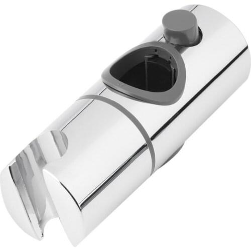 25mm ABS Chrome Adjustable Rail Slider Shower Head Holder Lift Rod Support Mounting Bracket Accessories