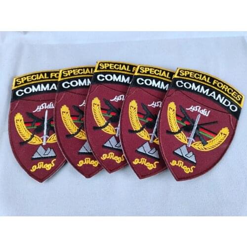 5PCS U.S. Afghanistan Army Special Forces Commando Patch Hook Back BADGE JACKET MILITARY PATCH INSIGNIA