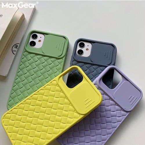 Breathable Mesh BV Grid Weave Case For iPhone 12 Mini 11 Pro Xs Max XR X 7 8 Plus SE Camera Lens Protection Candy Soft TPU Cover