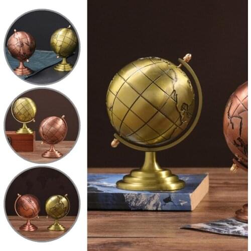 Delicate Wear-resistant Vintage Style Mini Political Globe for Office
