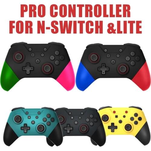 For Nintend Switch NS Bluetooth Wireless Pro Controller Gamepad Joypad Remote for NS Console Gamepad Joystick Dual Vibration