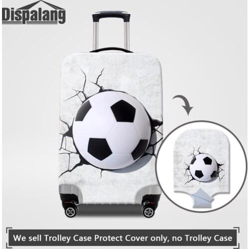 Dispalang Ball Print Elastic Luggage Protective Cover For 18-30 inch Trolley Case Suitcase Protect Dust Cover Travel Accessories