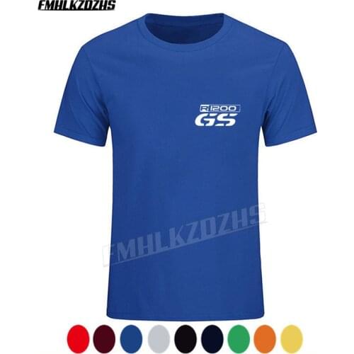 Mens T shirt GS R1200 Motorcycle Adventure T-shirt 1200GS GS R 650 800 1150 1200 Motorrad Fans Women Hip Hop Top Short Sleeve
