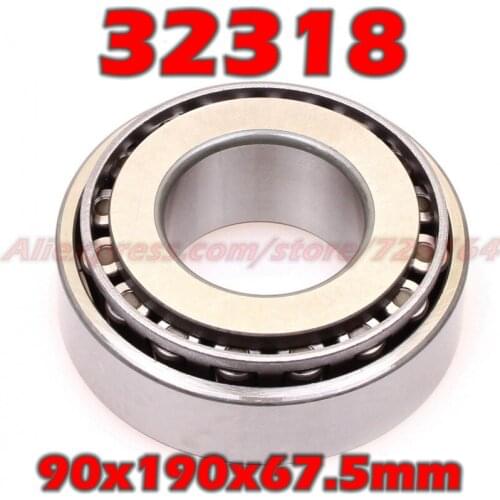 90x190x67.5 mm Tapered Roller Bearings 32318 7618E HR32318J 32318JR 32318A E32318J 32318VC12 32318U 32318E 90*190*67.5