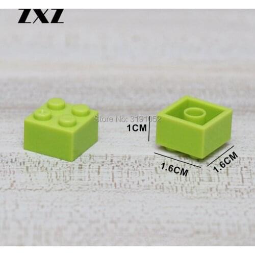 20pcs MOC Brick 2 X 2 Dots High Quality ABS Plastic Building Block Bricks 3003 Educational Assemblage Construction Toys for Kids