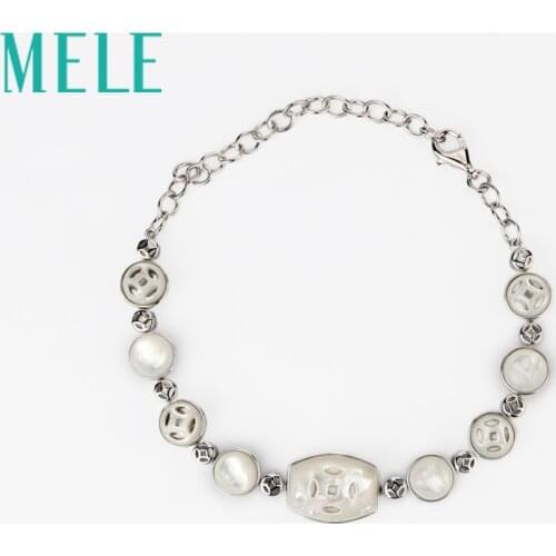 Mele White Bracelets