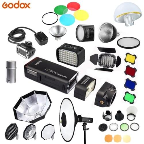 Godox multi-function Accessories AD-S17/BD-07/AD-L/H200R/EC200/AD-B2/RS18/AD-S2/AD-S7/AD-M Flash accessory for AD200 flash