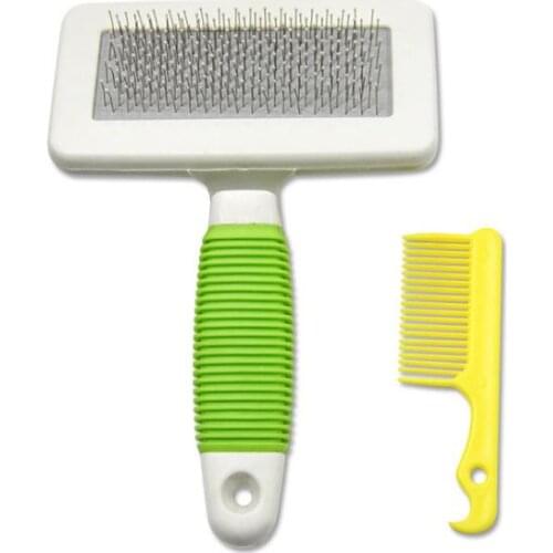 Pet Bath Brush Rubber Comb Hair Removal Brush Pet Dog Cat Grooming Cleaning Massage Pet Hair Care Tool SN3786