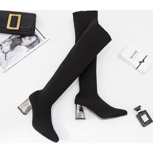 Женские высокие ботинки TSTCTB China At AliExpress