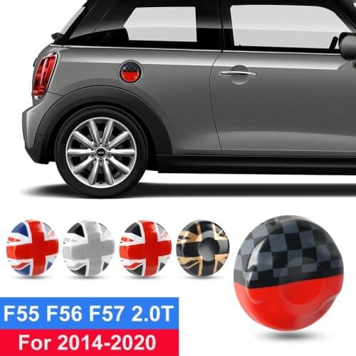 Car Styling Fuel Tank Cap Cover Case Housing Sticker For Mini Cooper One S JCW F55 F56 F57 Hatchback Cabrio Car Accessories