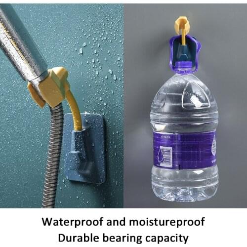 Universal Adjustable Shower Base Bathroom Seamless Paste Adjustable Shower Bracket Shower Base Faucet Bracket Bathroom Tools